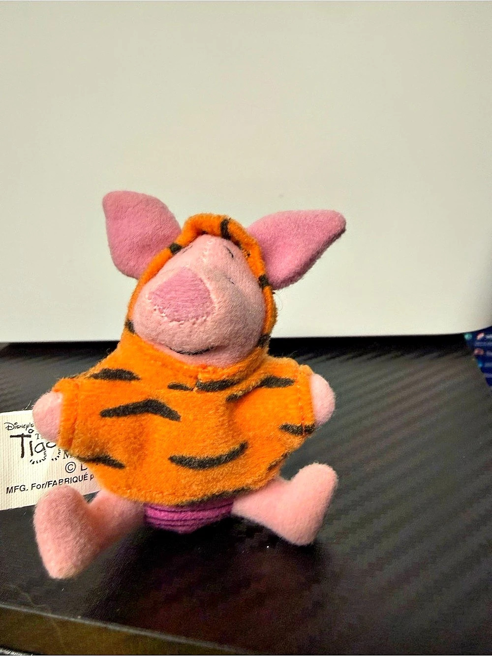 Disney The Tigger Movie Piglet Plush Clip Orange & Pink